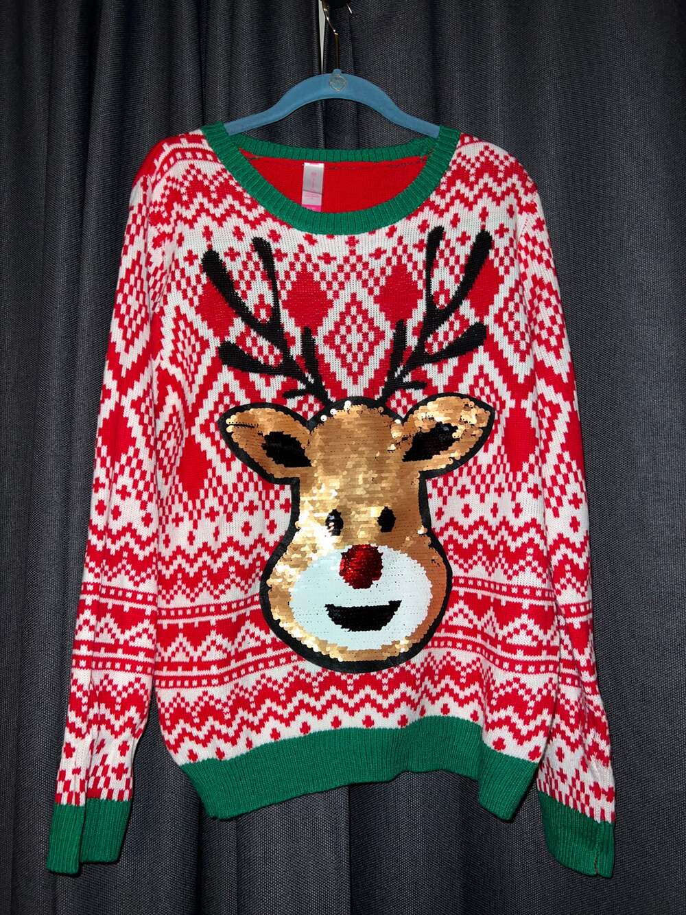Ugly Christmas Sweater Xmas Size XL